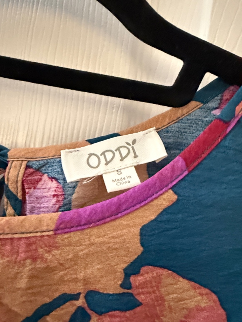 Oddy floral blouse sz S - Picture 3 of 5